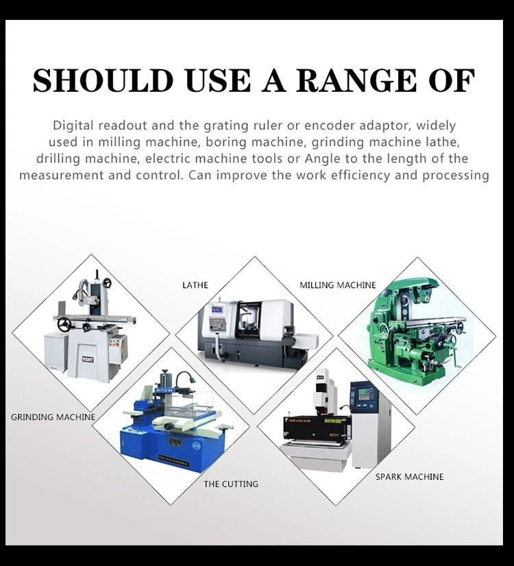 High Accuracy Linear Dro/Digital Readout for Lathe Machine