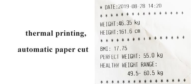 Digital Height and Weight Machine with Printing Sh-500