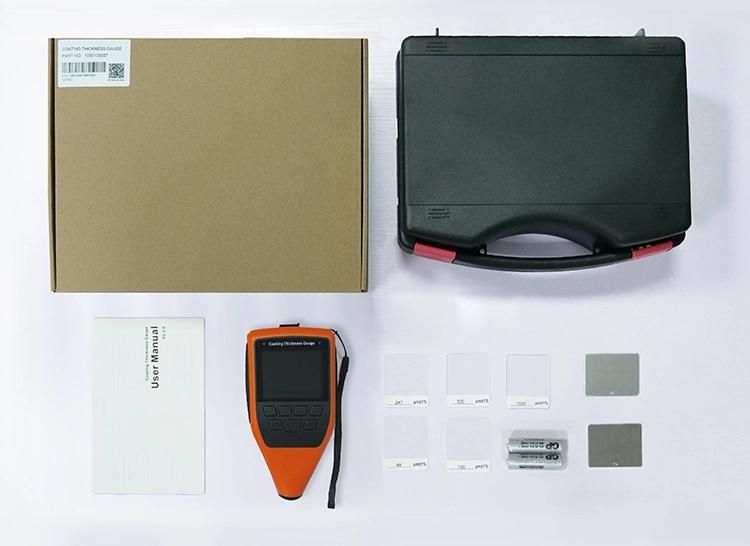 Ec-777 Colorful Screen Digital Paint Coating Thickness Gauge Meter Tester