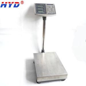 Electronic Platform Scale with Dual LCD Display