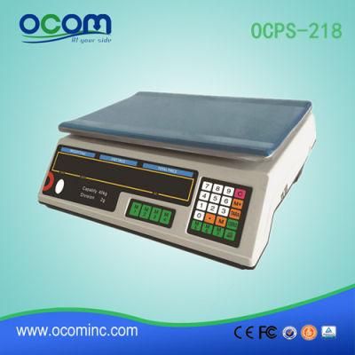 30kg Industrial High Precision Electronic Weighing Scale (OCPS-218)