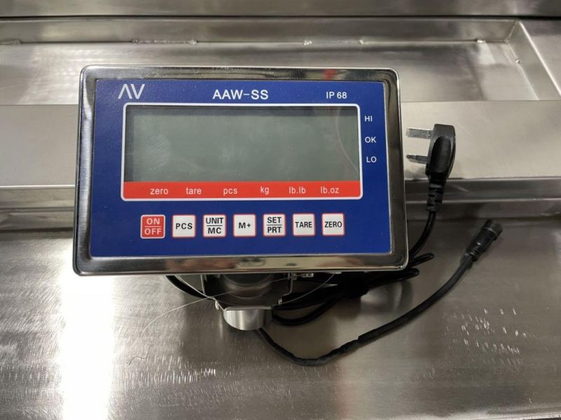 Stainless Steel Bench Scale Capacity 100-300kg with IP 68 Indicator