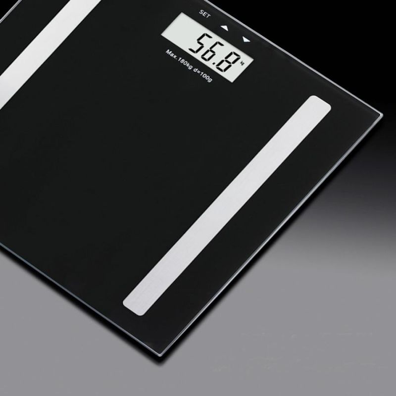 Human Body Fat Smart Scales Waterproof Glass Portable Digital Electronic Weighing Scale