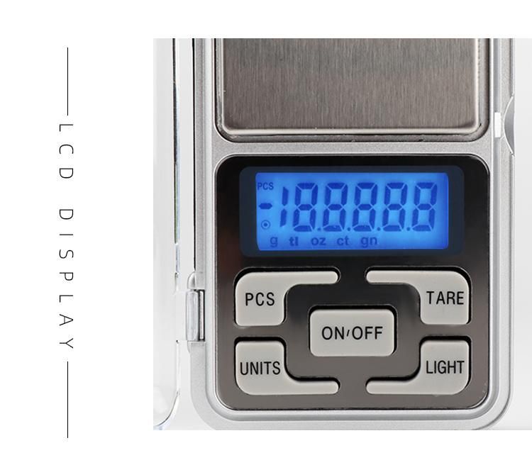 Newest Design Mini LCD Electronic Digital Jewelry Gold Diamond Scale