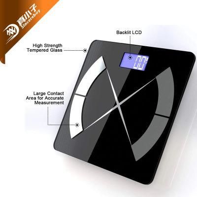 Tempered Glass Insulated Electronic Bluetooth Body Weighing Scale