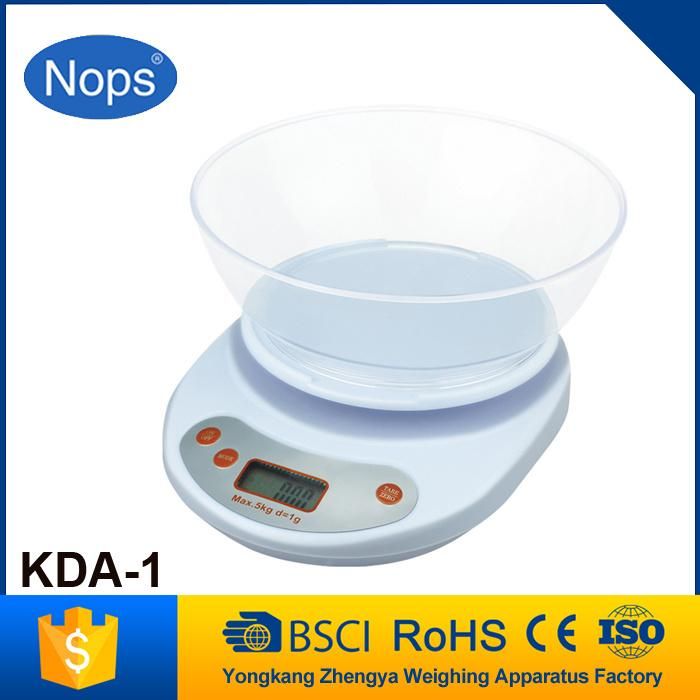High Quality 5kg Cooking Food Scale Digital Kitchen Scale