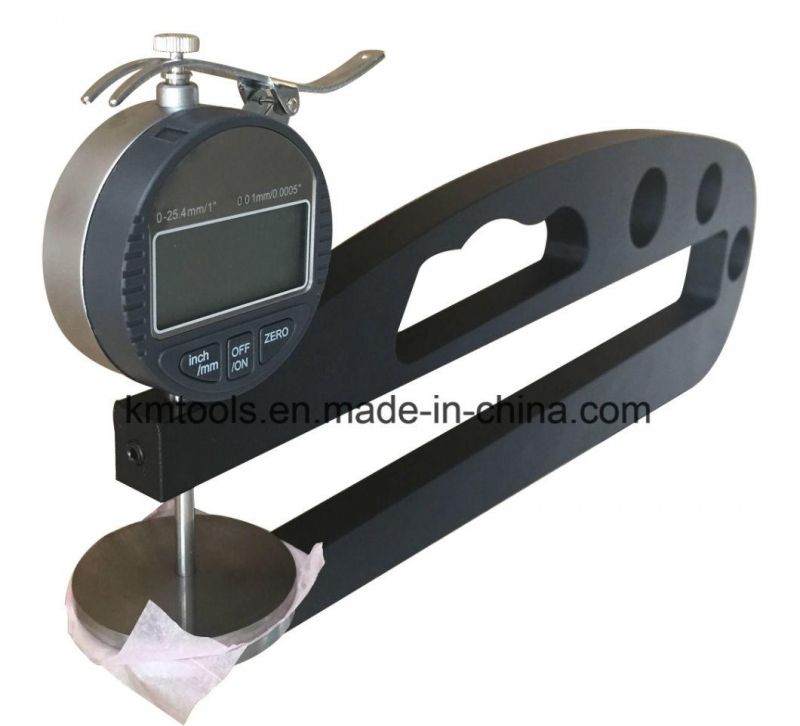 0-25.4mm/0-1′′ Digital Thickness Gauge with 300mm Measuring Depth and 50mm Measuring Diameter