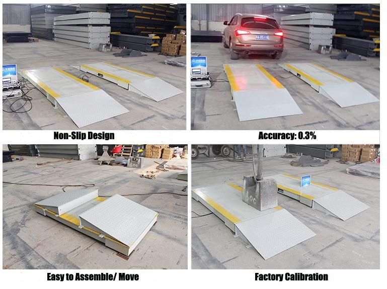 portable Axle Truck Scale for Dynamic Weighing