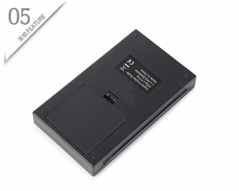 Weigh Scales Black Blade Series Bl-100-Blk Digital Pocket Scale, 500 by 0.1 G (BRS-PS02)