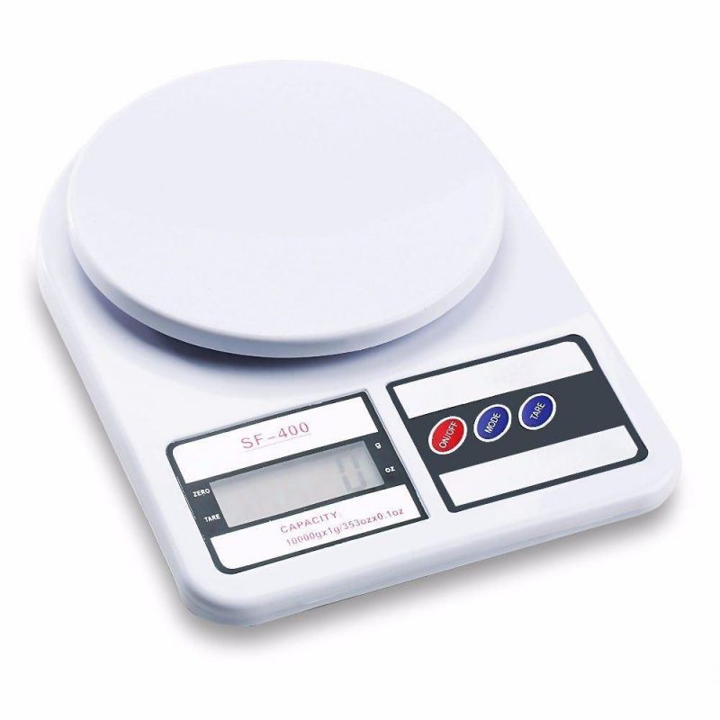 10kg/1g Sf-400 Digital LCD Display Kitchen Electronic Scales