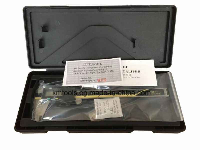 Factory Supply 0-150mm/0-6′′ Stainless Steel Main Scale Digital Vernier Caliper