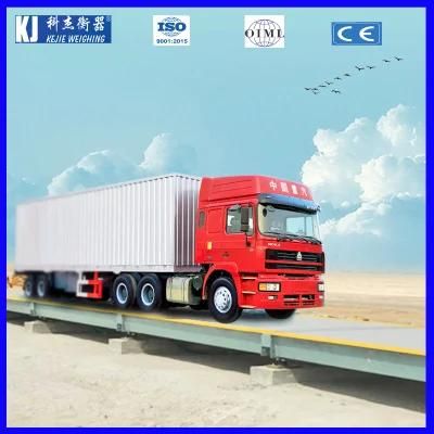 Loading Split Type 80ton 3 X16 Meters Electronic Platform Truck Scale