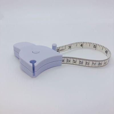 BMI Tape Measure Fat Measure Waist Measure Y-Shaped Three Circumference Measure Torch Shaped Handle Health Measure