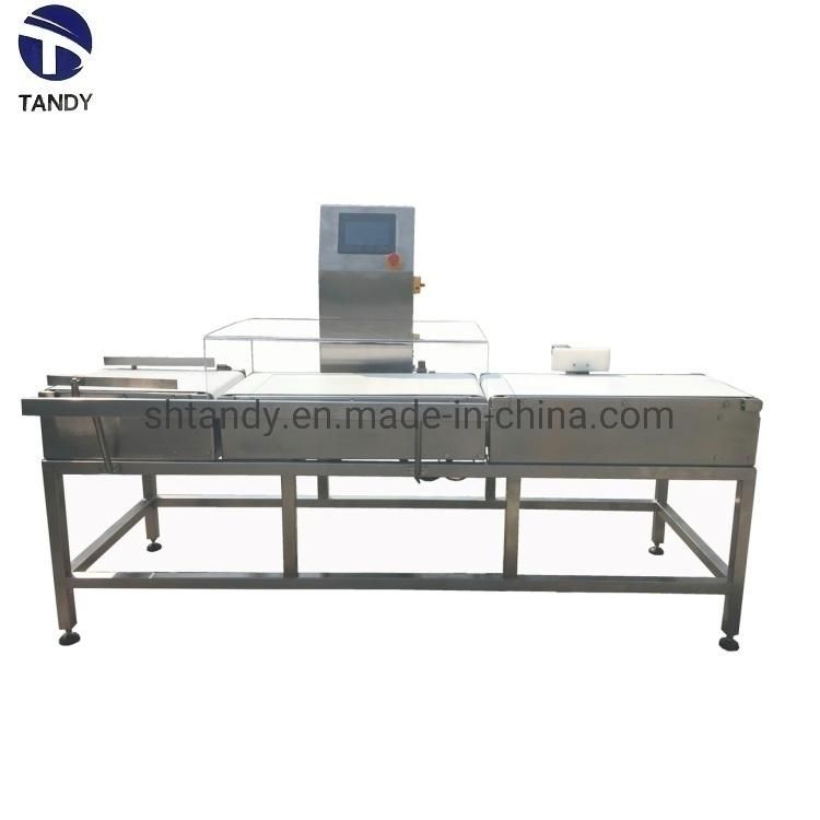 Snack Food Pouch Check Weigher Machine with Pusher
