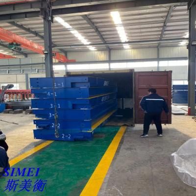 Chinese Weighbridge Supplier Scs 3X18m Executive 100 Ton Truck Digital Weighing Scale