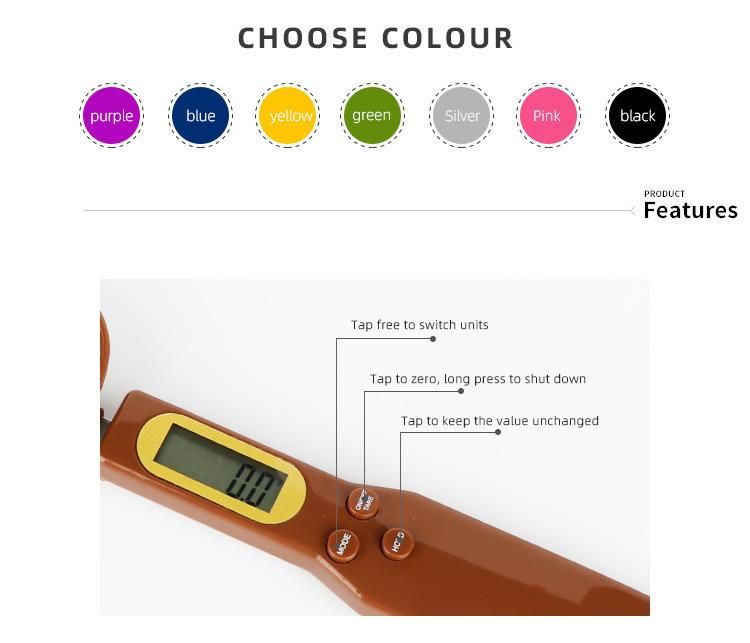 Hot Sale LCD Display Portable Digital Spoon Kitchen Bake Scale