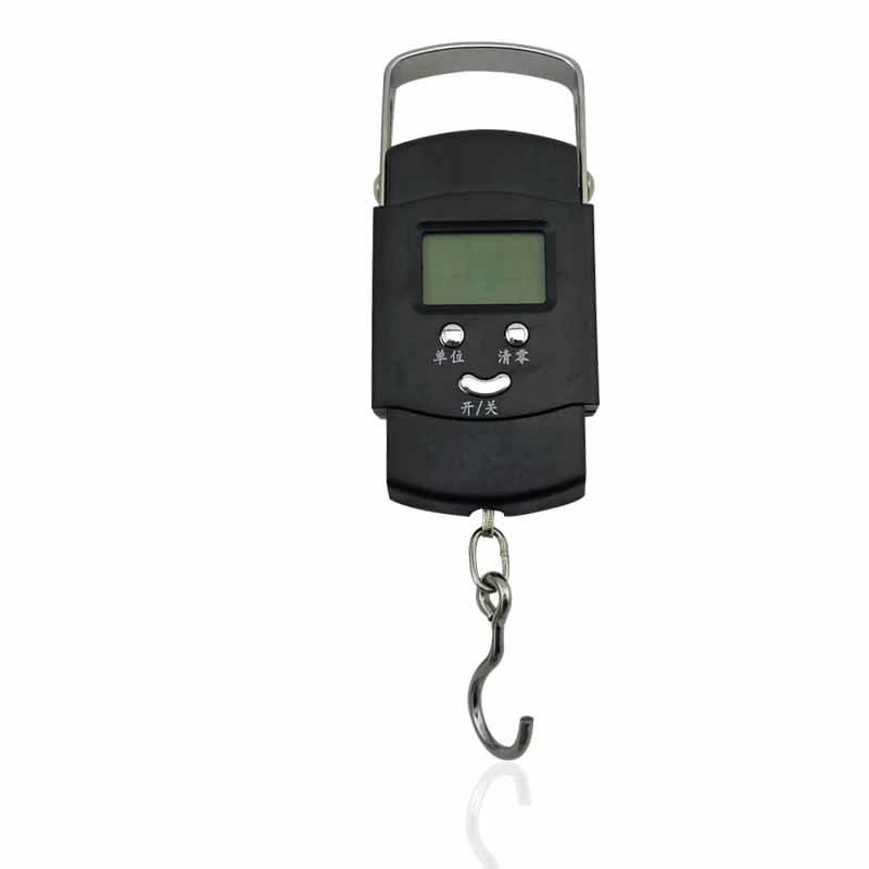 50kg Mini Hand Held Plastic Digital Travel Hanging Weighing Scale