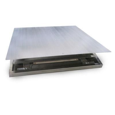 Industrial Weighing 6000lb Floor Scale with Detachable Plate