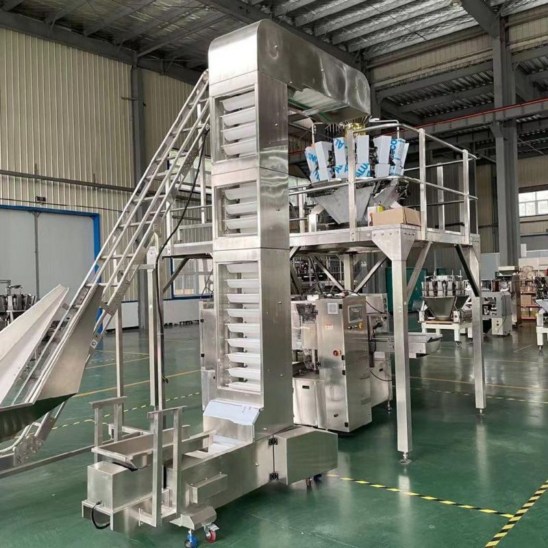 High Volume Salad Multihead Weigher with 5L Hopper Packaging Machine