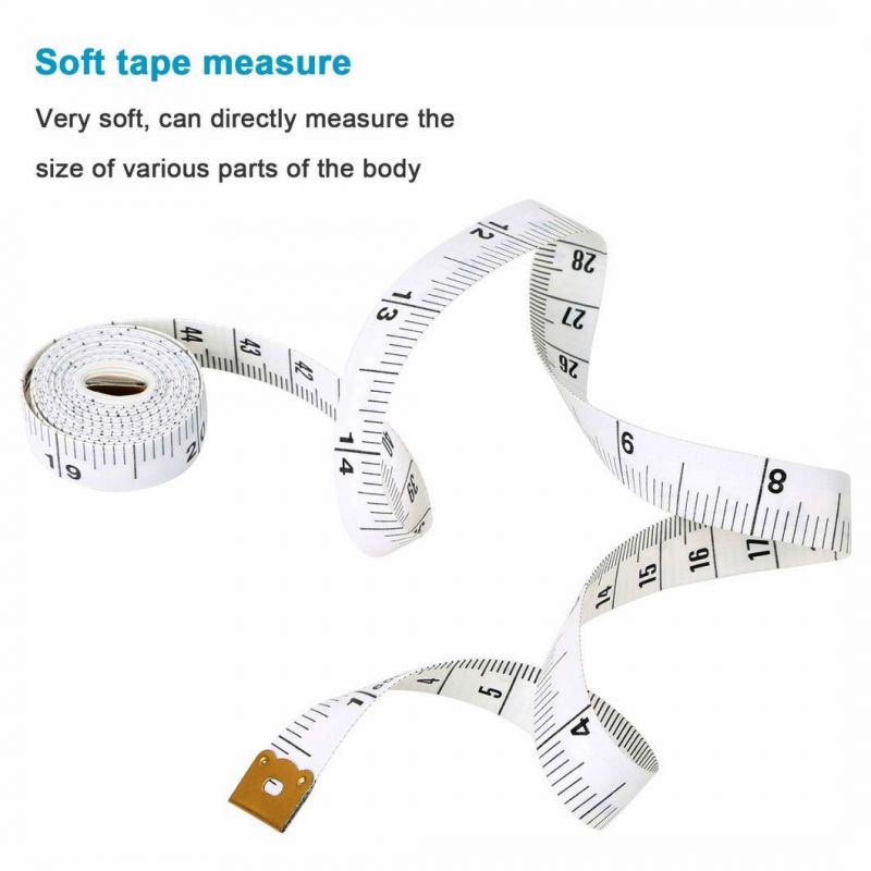 (150CM 60INCH) High Quality Promotional Custom Printed White Tape (FT-058)