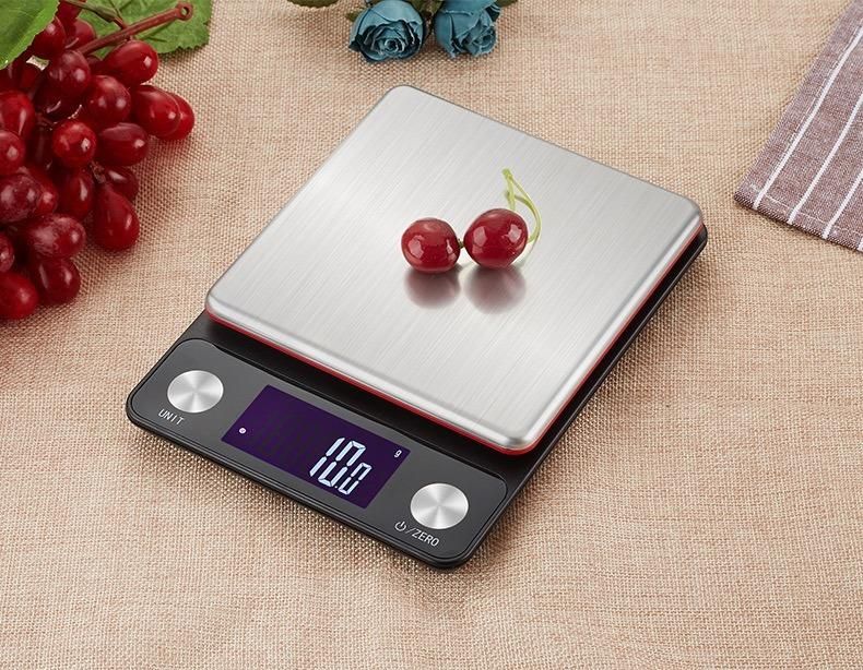 Stainless Steel Countertop Electronic Kitchen Food Scale