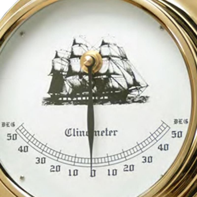 Bell Inclinometer Marine Inclinometer Copper Shell Tiltmeter