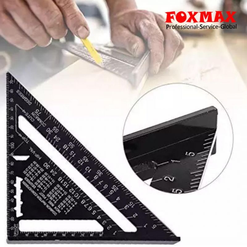 Stainless Steel Triangle Ruler Squares Protractor Measuring Tools (FX-S20)