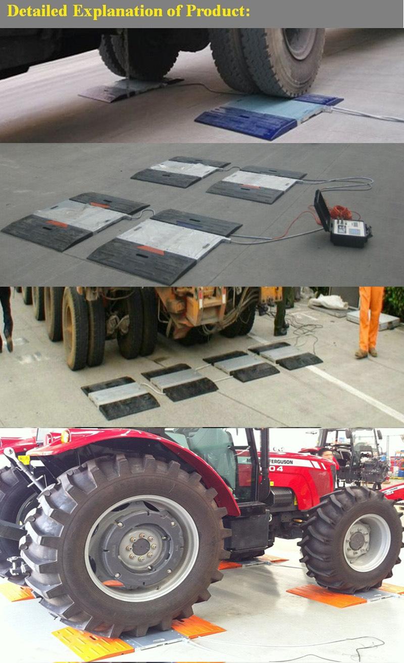 Wireless Portable Axle Wheel Weighing Scale