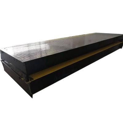 3m*18m 60ton Digital Checker Plate Steel Truck Scale