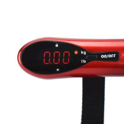 Promotional Gift LCD Display 50kg Travel Digital Luggage Scale
