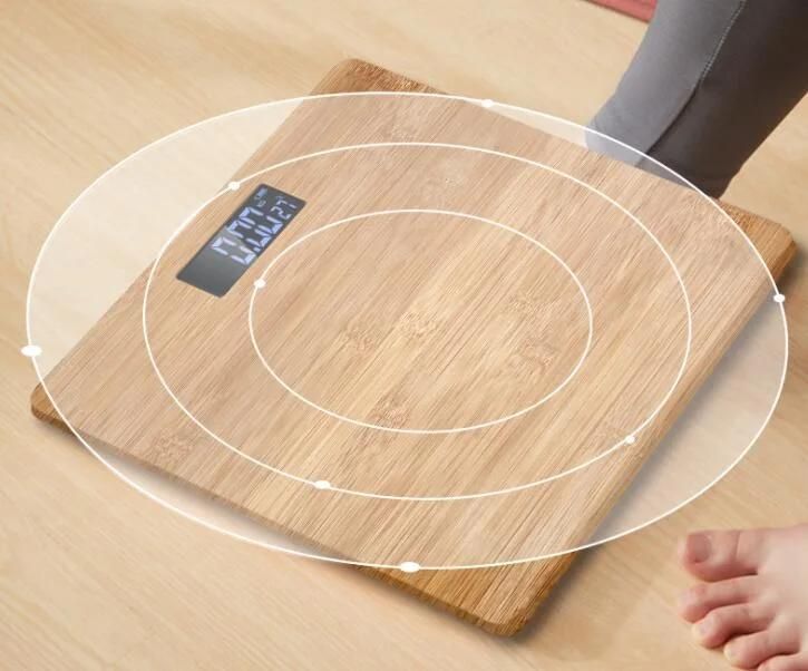 Bamboo Body Scale Digital Personal Scale