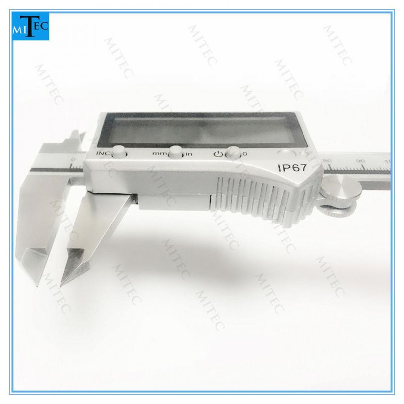 0-200mm IP67 Water Proof Big Screen Digital Vernier Caliper 200mm