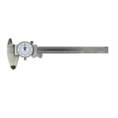 Tools Dial Caliper 6&quot; / 150mm Dual Reading Scale Metric SAE Standard Inch mm