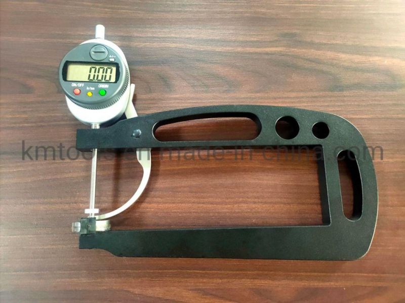 0.01mm Measure Thickness Instruments 200mm Handle Dial Digital Thickness Gauges