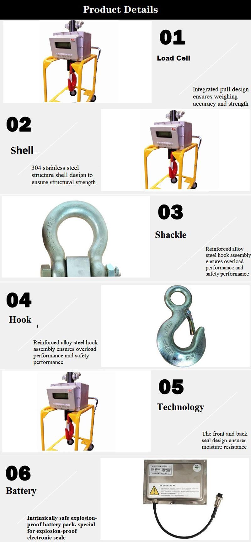 Industrial Explosion Proof Hook Scale