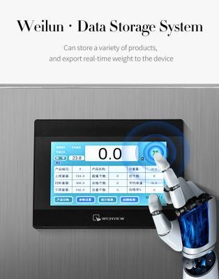 Checkweigher Automatic Online Roller Conveyor Checkweigher with Rejection