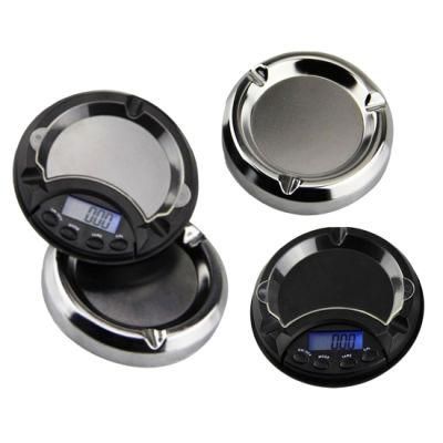 200g Mini Electronic Digital Ashtray Type Pocket Jewelry Weighing Scale
