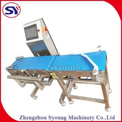 Food Beverage Industry Weight Checker Checking Weigher for Bulk Material Bags Pouch