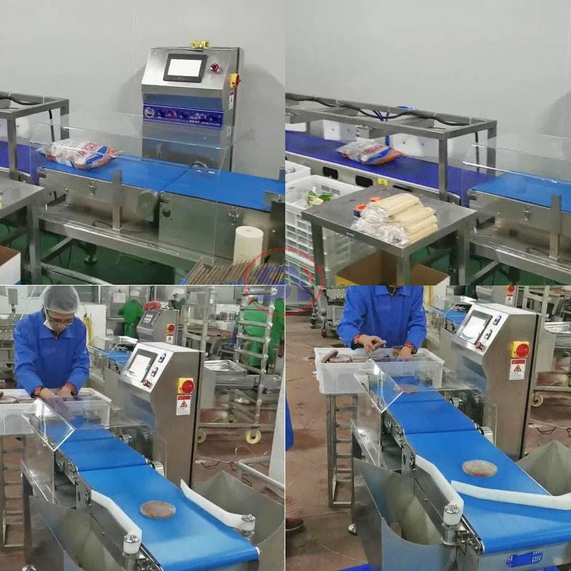 Metal Detector Combined Checkweigher with LCD