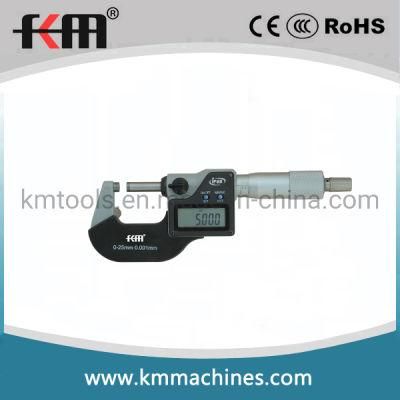 Newest Digital Outside Micrometer, 0-25mm, 0.001mm with Standard Ratchet Stop