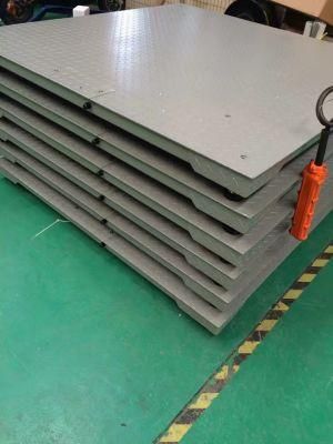 1 2 5 10 Ton Industrial Warehouse Checkerd Plate Weighing Floor Scale