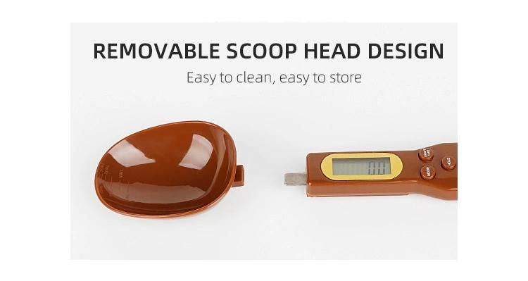 Multifunctional Spoon Head Baking Kitchen Spoon Scale