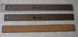 Metal Ruler With Cork Back