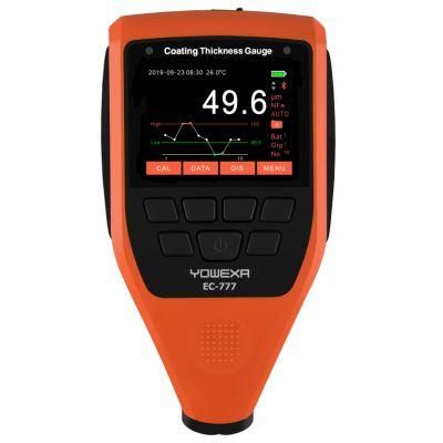 Ec-777 Non-Destructive Measurement of Non-Conductive Coatings on Metal Surfaces Coating Thickness Gauge