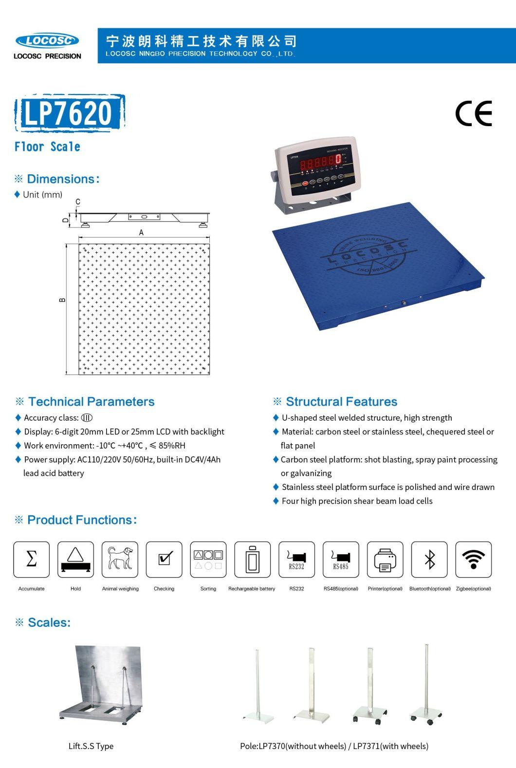 Long Lasting Powerful Weighing Floor Scale