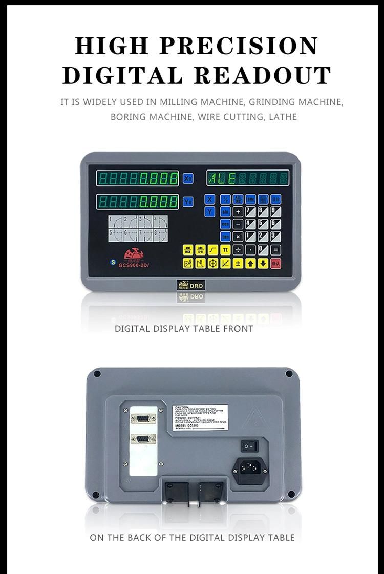 Multi-Functional 2-Axis Dro Digital Readout for Lathe Machine