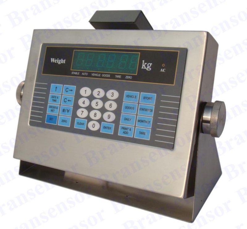 Load Cell Platform Floor Scale Indicator with Reporter (BX315A6GB-SS)