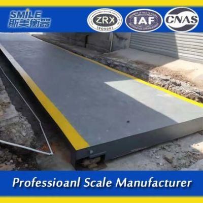Scs-120t 3&times; 16m Electronic Truck Scale Portable Truck Scales &amp; Weighing Solutions