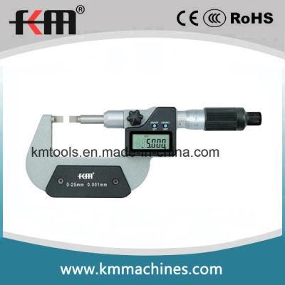 0-25mm Digital Blade Micrometers with 0.001mm Resolution