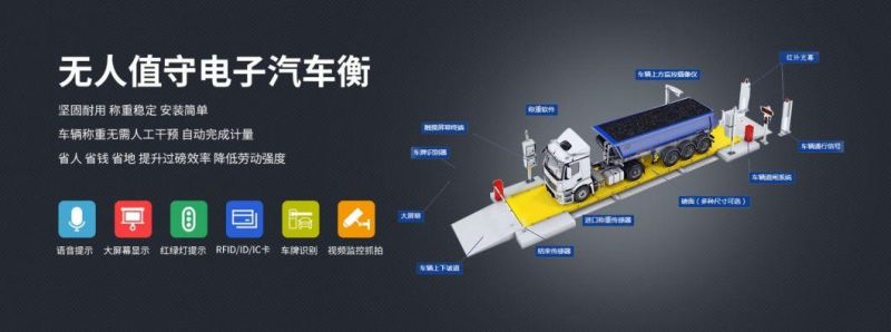 3*8m 30ton Portable Weighbridge